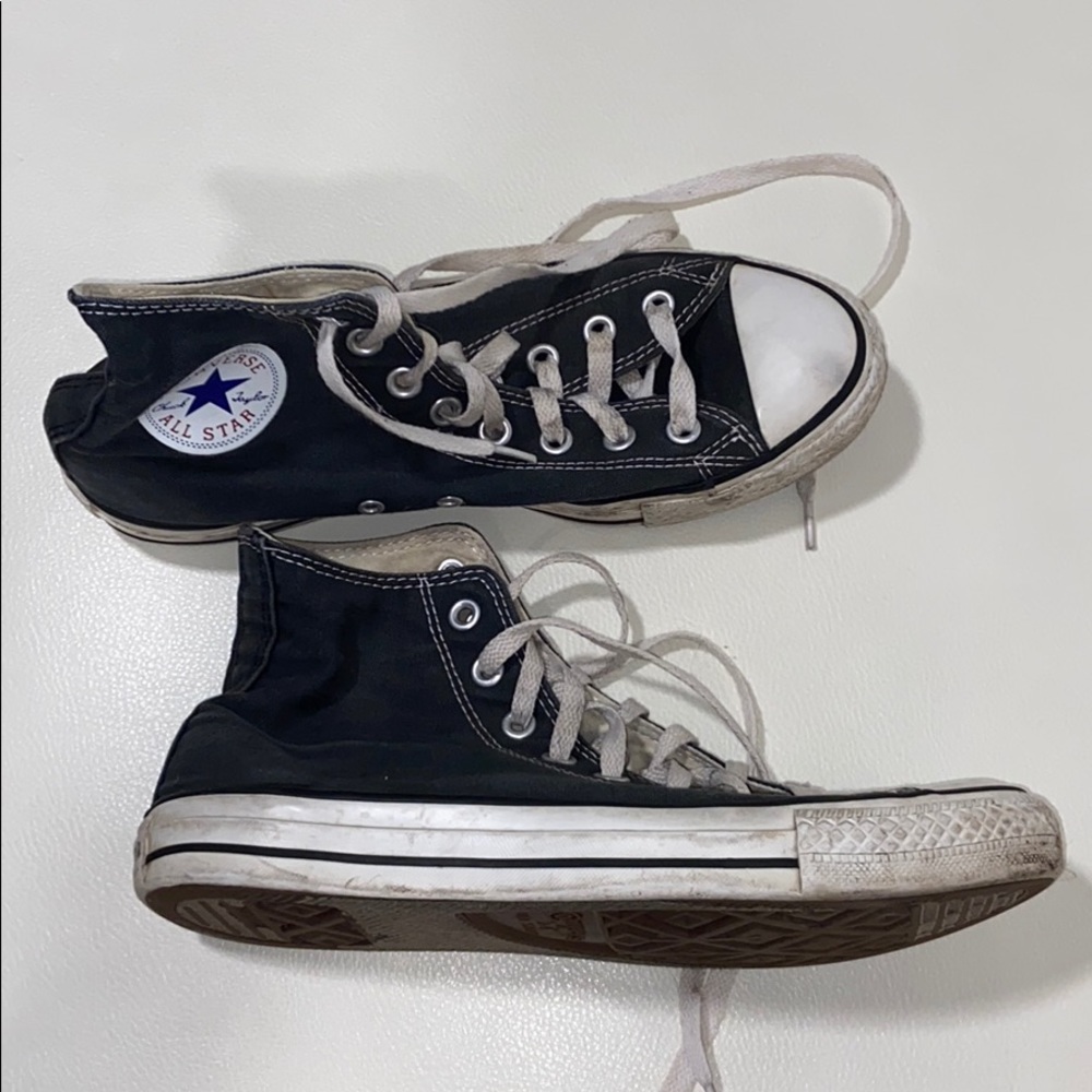 Black Hightop Converse